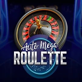 Auto Mega Roulette logo by Pragmatic Play at Scored Casino