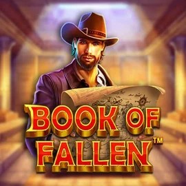 Book Of Fallen game by Pragmatic Play – logo hosted on Scored Casino