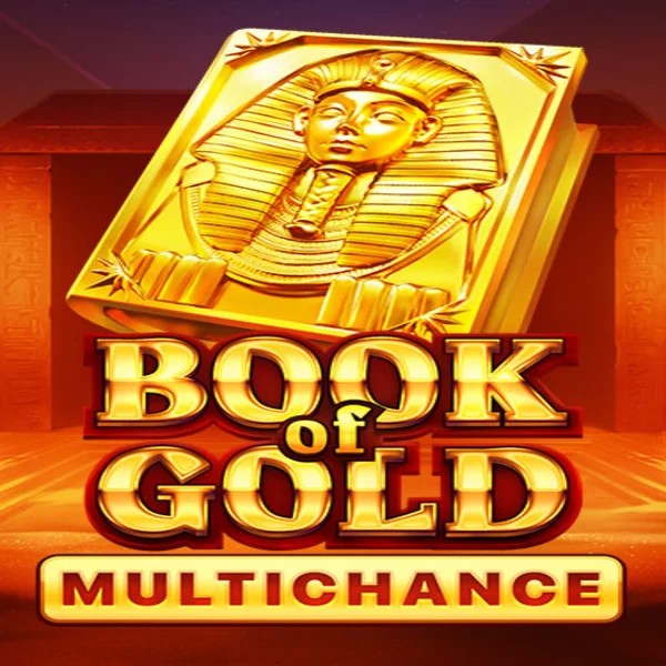 Book of Gold Multichance logo – Slots by Playson at Scored Casino