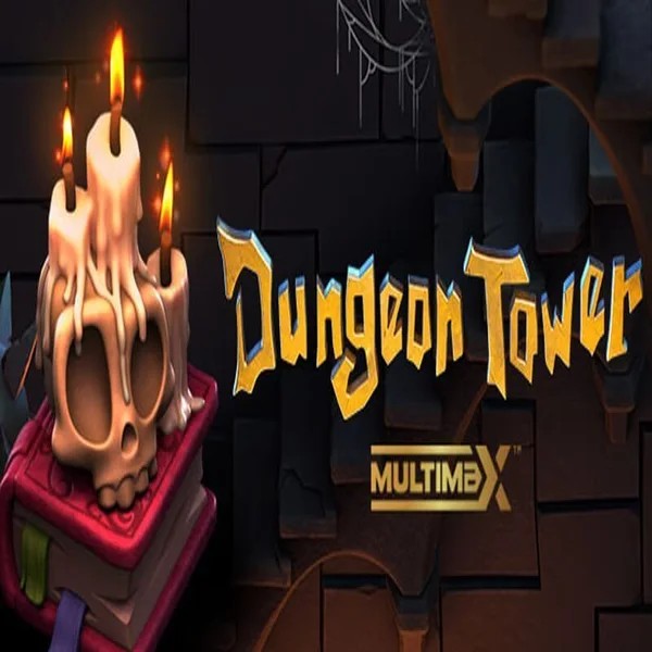 Dungeon Tower online game logo by Peter & Sons on scoredcasinoo.eu