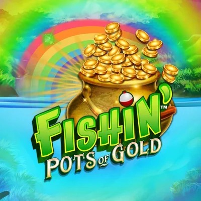 Fishin Pots Of Gold casino game by Gameburger Studios – featured logo at Scored Casino