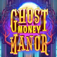 Ghost Money Manor slot logo by Gold Coin Studio at Scored Casino