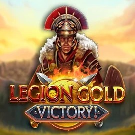 Legion Gold Victory! casino game by Play'n GO – featured logo at Scored Casino