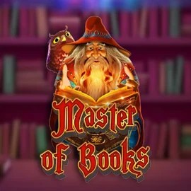 Master of Books online game logo by Swintt on scoredcasinoo.eu