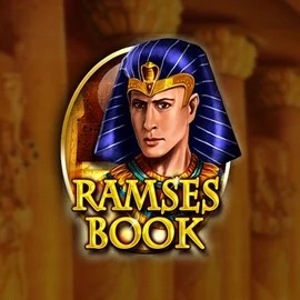 Ramses Book Deluxe online game logo by Gamomat on scoredcasinoo.eu