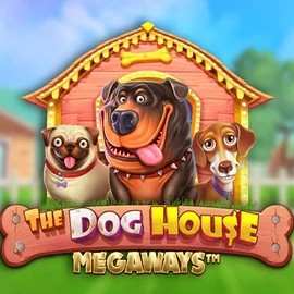 The Dog House Megaways logo by Pragmatic Play at Scored Casino