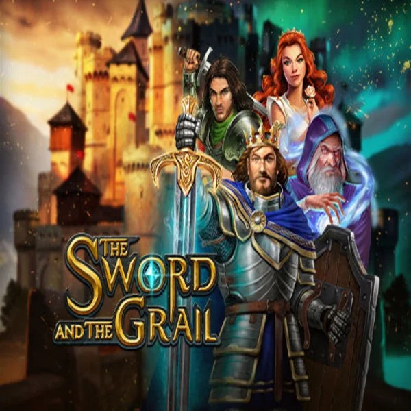 The Sword and the Grail casino game by Play'n GO – featured logo at Scored Casino
