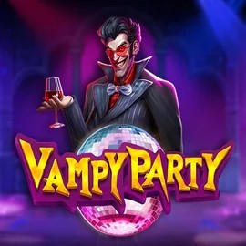 Vampy Party online game logo by Pragmatic Play on scoredcasinoo.eu