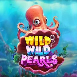 Wild Wild Pearls slot logo by Pragmatic Play at Scored Casino